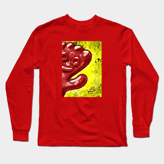 Sweet (and sour) Surprise Long Sleeve T-Shirt by i4ni Studio